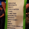 Setlist